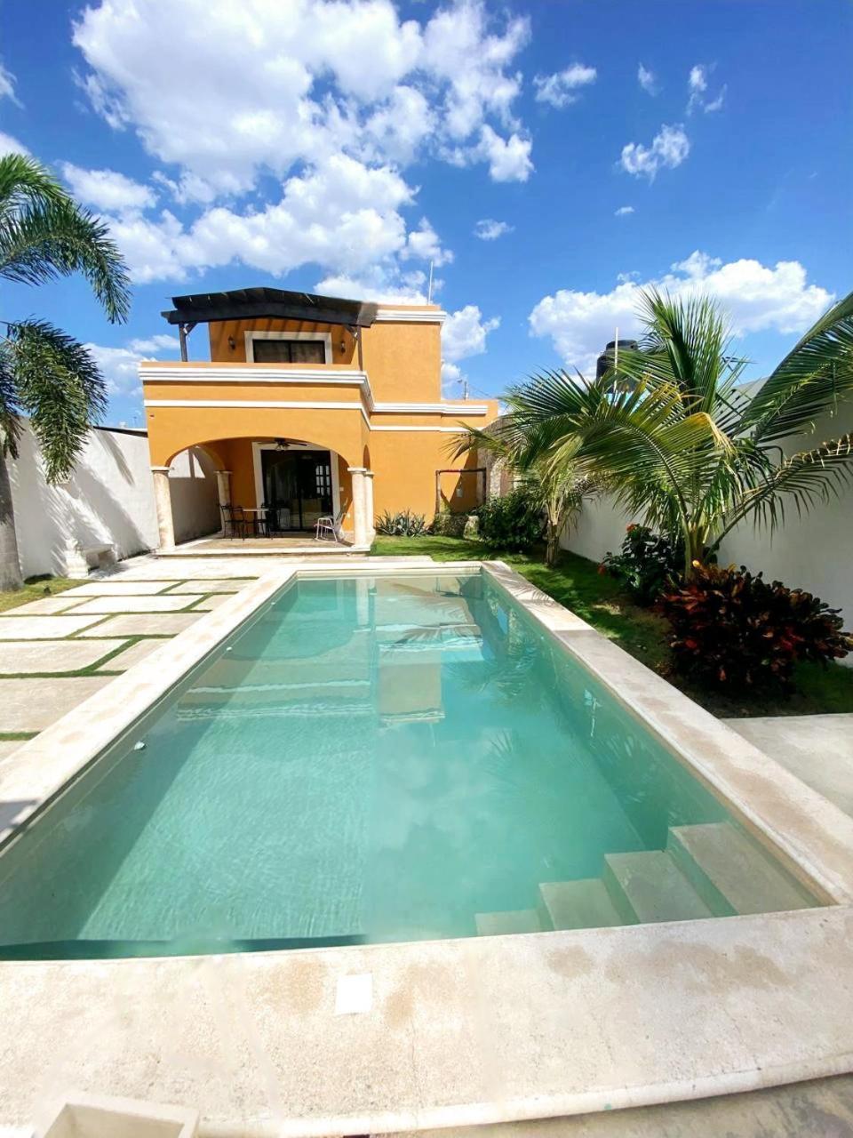 Villa Casa Flamingos Altabi Mérida Esterno foto