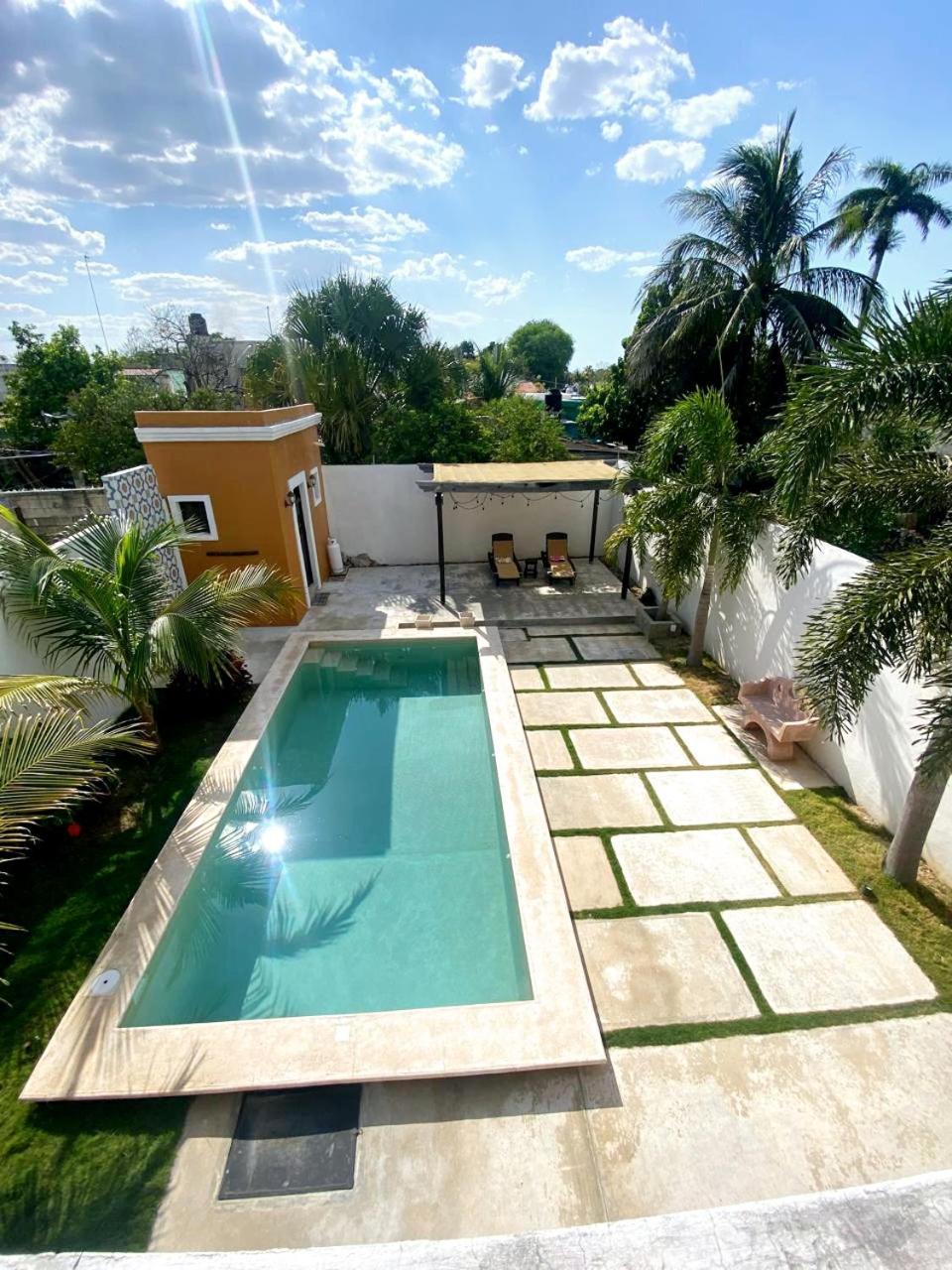 Villa Casa Flamingos Altabi Mérida Esterno foto