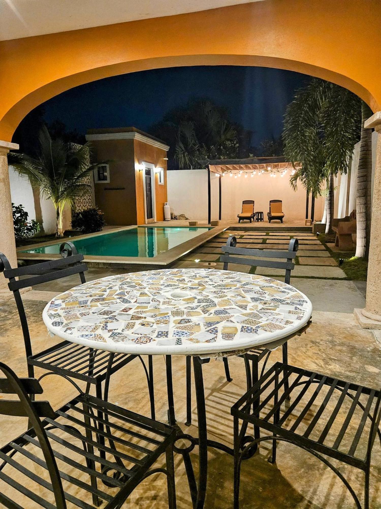 Villa Casa Flamingos Altabi Mérida Esterno foto