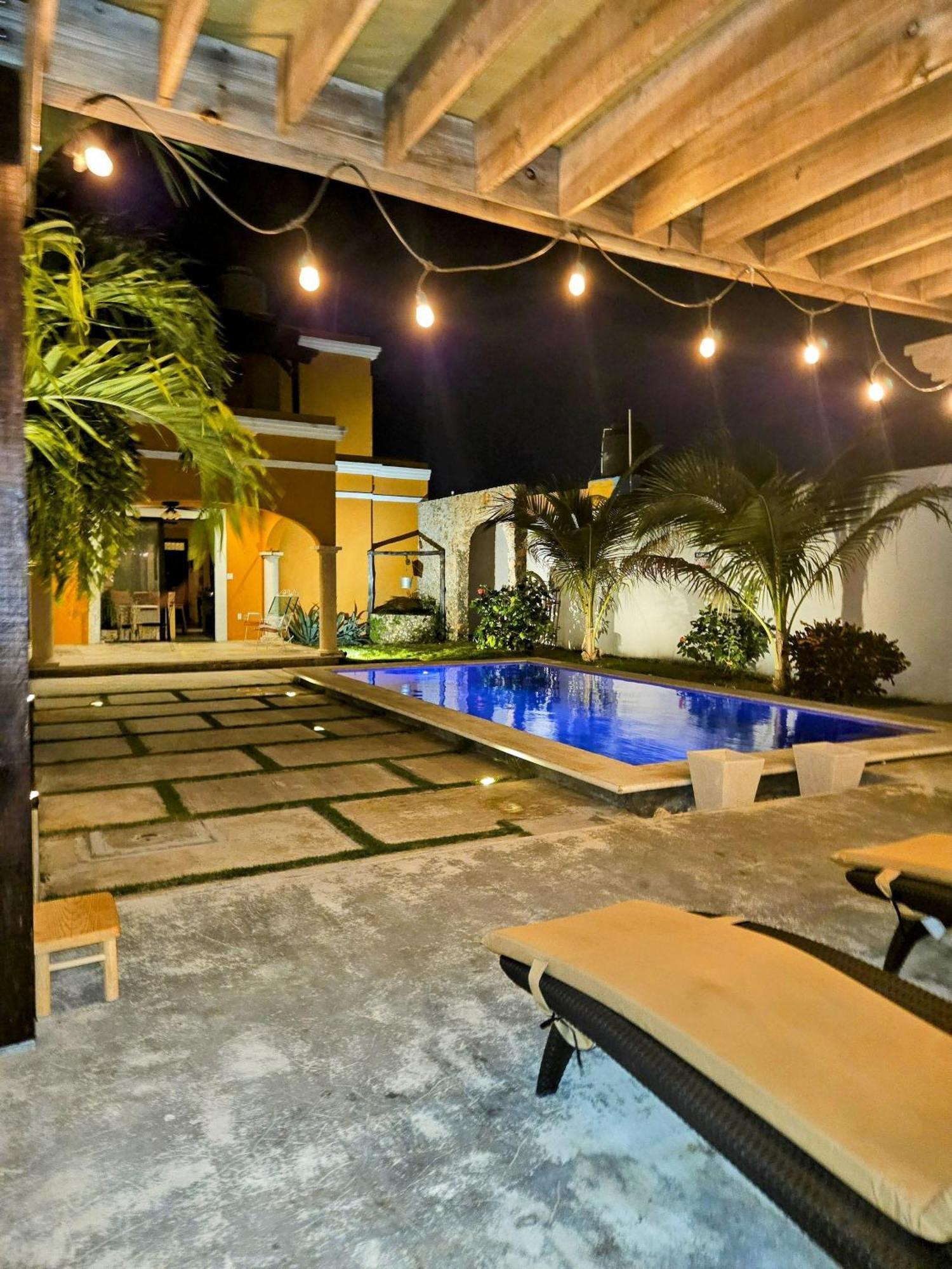 Villa Casa Flamingos Altabi Mérida Esterno foto